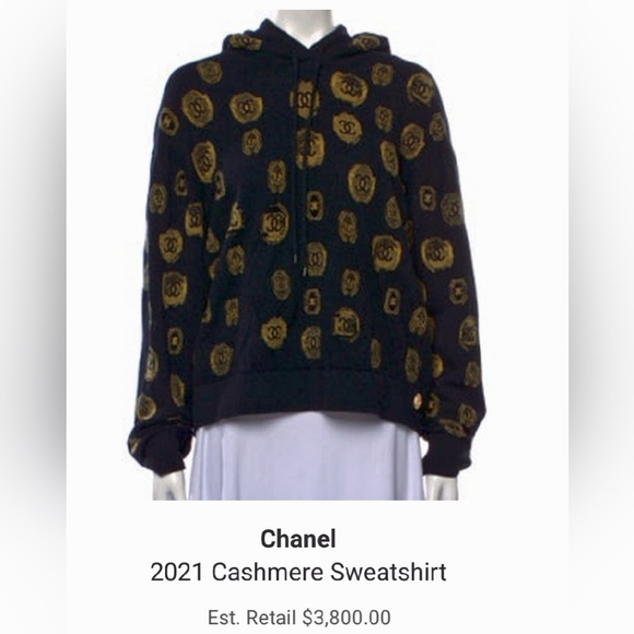 🆕️Chanel 2021 fall/winter CC mania Floral Swether - Picture 16 of 16